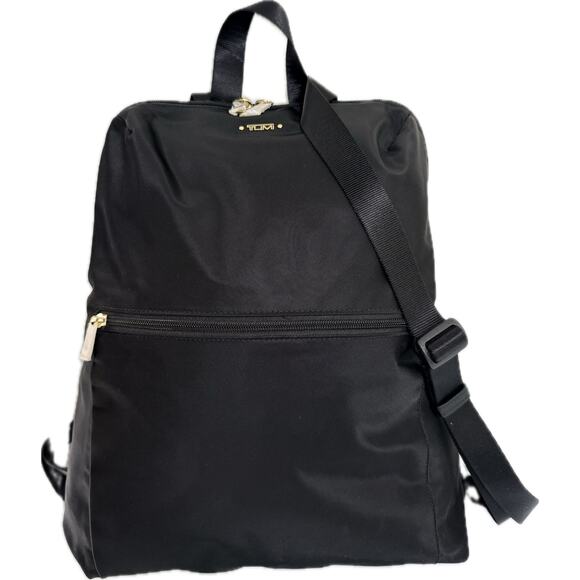 TUMI Voyager Nylon Backpack Lightweight Fold Away Just in Case Tavel Bag Black main image 7